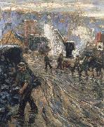 Ernest Lawson, Building the New York